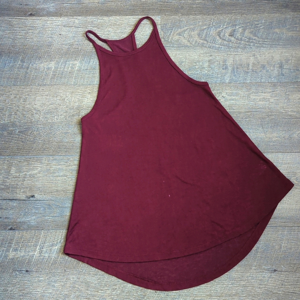 ATHLETA Wine Yoga Top
